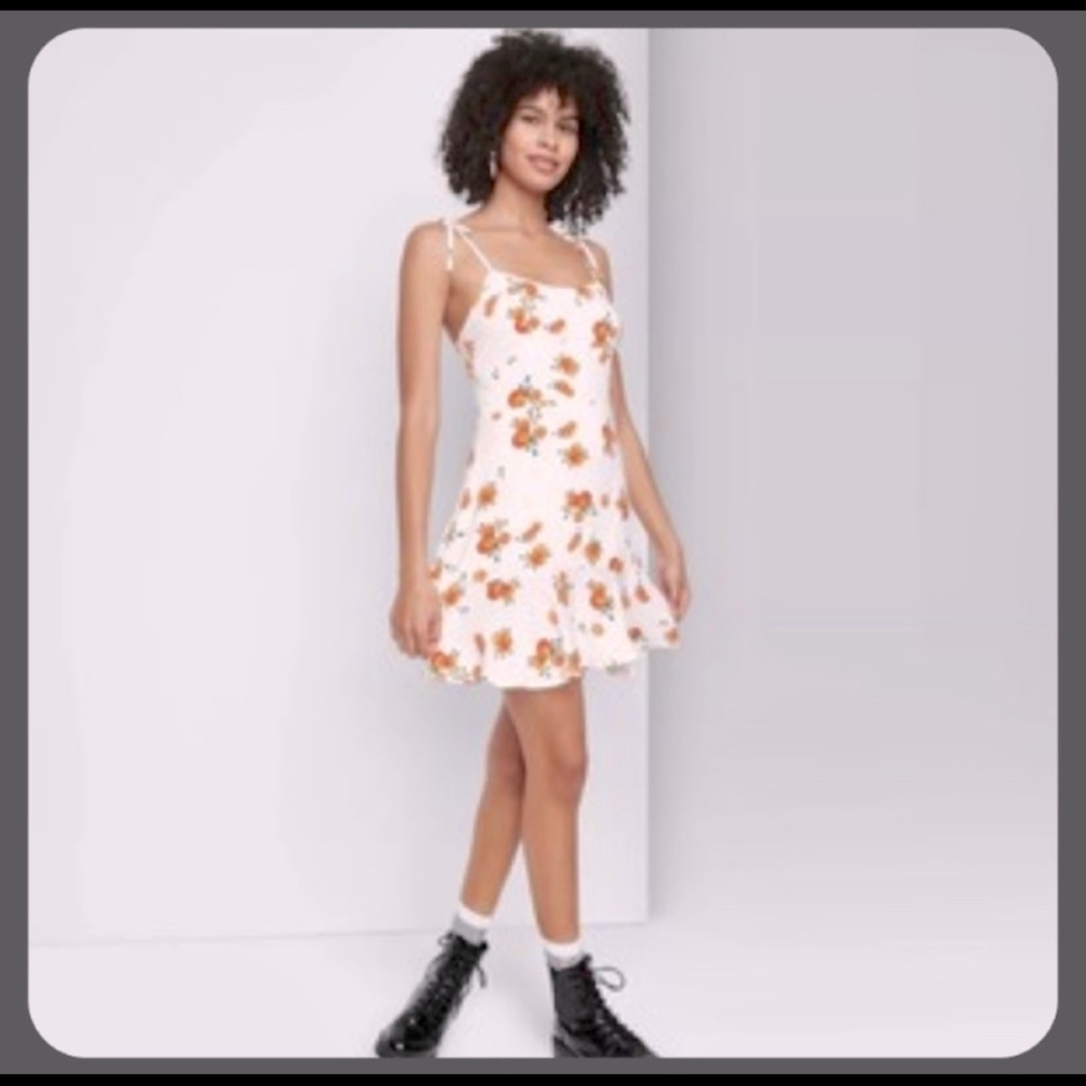 BOGO Wild Fable | Oranges Tie Strap Dress